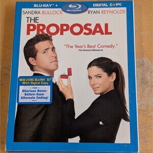 The Proposal (Blu-ray, 2009)  W / OOP EMBOSSED SLIPCOVER RARE EUC Ryan Reynolds